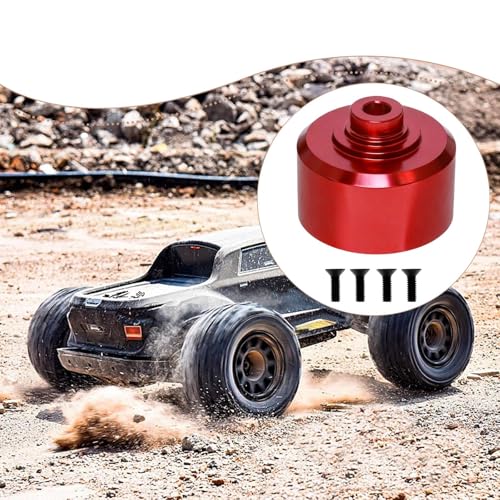 Differential Gear Case Gearbox Housing Portable Fittings Metal Differential Case, Red - color: Red