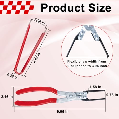 BFXM Relay Puller Pliers, Fuse Puller Tool for Car | Fuse Removal Tool, Relay Puller, Electrical Disconnect Pliers, Automotive Tools for Removing Relays Fuse on Vehicles