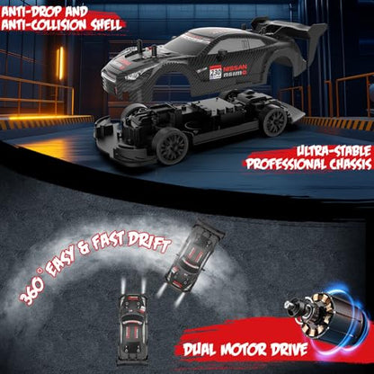 Remote Control Robot Dog Toy 2.4GHz 8WD All-Terrain Gesture Sensing Stunt RC Cars RTR Climbing Robot Dogs+RC Drift Car 1:20 Scale Remote Control Cars 2.4GHz 4WD High Speed RTR Racing Vehicle with LED