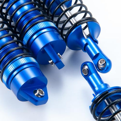 All Metal Shocks Front Rear Oil Shocks Absorber for Tra-xxas Slash 2WD Rustler 4X4 VXL Hoss Stampede Bandit Nitro Shock Absorber Damper Set 1/10 RC Upgrades Parts Replace