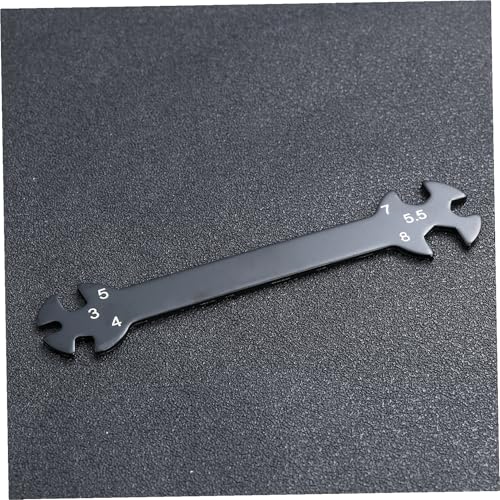 Multifunctional Turnbuckle Wrench Tool for Cars Construction Rod Tool for Easy Use in Garage Workshop Black Finish