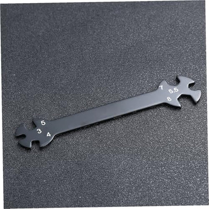 Multifunctional Turnbuckle Wrench Tool for Cars Construction Rod Tool for Easy Use in Garage Workshop Black Finish