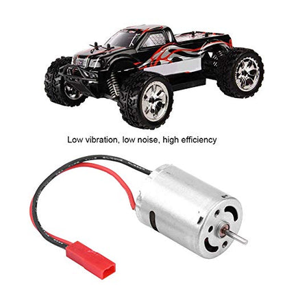 RC Brushed Motor, High Torque Durable for Off-Road Crawling, 370 Size Electric Motor for RC Hobbyists, Off-Road Enthusiasts, 1/18 Scale Trucks