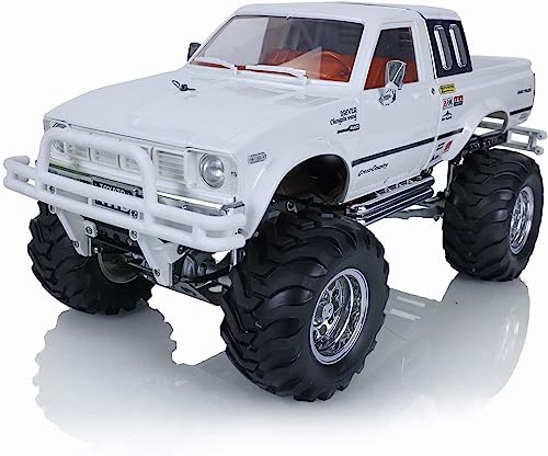 Toucan RC Hobby 1/10 Scale White 4Wd Rally Hg Rc Pickup Car Series Racing Crawler Kit Chassis Axles(New and Unassembled Condition, You Need to Assemble it by Yourself