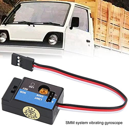 RC Car Mini Auxiliary Gyroscope, RC Racing Car Gyroscope, Mini Gyroscope Module for RC Cars Drift Drive Stability Control