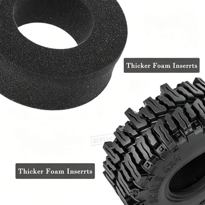 RC 2.2" Beadlock Wheel and Tires Set for 1/8 1/10 TRX4 TRX6 SCX10 II III D90 90046 Gen8 MST VS4-10 CFX Crawler Car,(4PCS) RC Wheels Rims&2.2 Beadlock Wheel Tires,Navy Blue - color: Navy Blue(2.2 Tires Wheels)