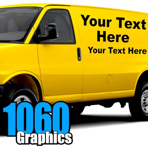 Custom Vinyl Lettering (3.4 inch Tall) - size: 3.4 inch Tall