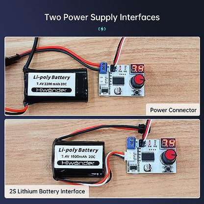 RC Digital Servo Tester 1 Channels Motor Servo Controller Centering Tool with Over-Current Protection & 2 Control Modes for RC Car Airplane Robots Tester Tool - color: Servo Tester 1ch