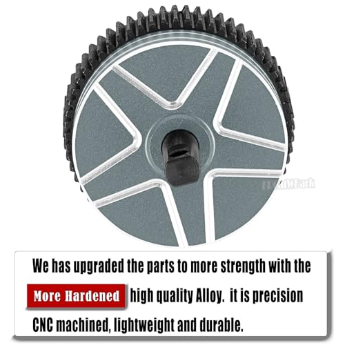 RC Differential Case Upgrades Part for 1/10 Slash 2WD VXL/Stampede 2WD VXL/Rustler 2WD VXL/Bandit 2WD VXL,Planetary Gear Diff Hops up,#2388X,Titanium - color: Titanium - (Differential Case)