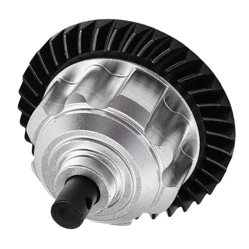 RC Car Differential Gear, Upgrade Rear Diff Gears Kit Seamless Replacement for 1/10 MAXX Slash (Silver)