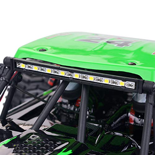 1/10 Scale 4WD RC Cars for Adults Brushless,Max 43 MPH Off-Road Fast RC Cars,Off-Road Remote Control Trucks (Green)