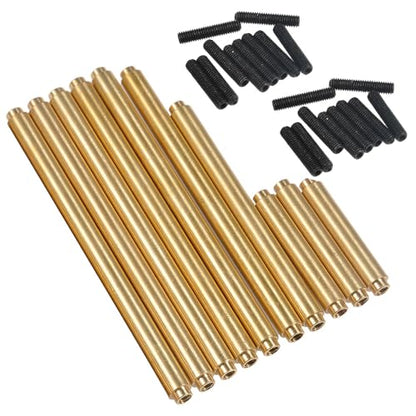 MOHERO Brass Metal Steering & Suspension Linkage Kit Upgrade Parts for 1/10 RC TRX-4 TRX4 Car Pack of 10