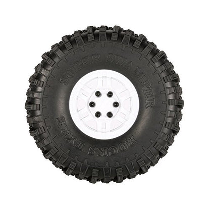 Goolsky 4Pcs AUSTAR AX-5020C 1.9 Inch 120mm Tires with Hub for 1/10 Traxxas Redcat SCX10 AXIAL RC4WD TF2 Rock Crawler