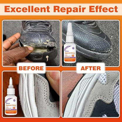 30g Shoe Glue - Professional Grade Super Shoe Fix Adhesive | Instant Shoe Glue Sole Repair, Clear Waterproof Shoe Glue for Soles Boots Sneakers Heels Hiking Shoes Leather Handbags - size: Shoe Glue