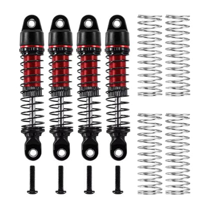 RC Car Shock Absorbers Compatible with TRX4M 1/18 RC Car Upgrade Parts Replacement Accessories Crawler 53mm Threaded Shock Absorber Oil Damper