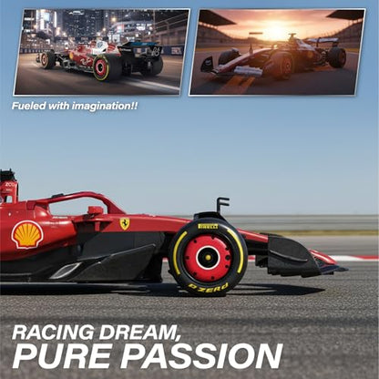 Voltz Toys Licensed 1:18 Ferrari SF-25 Remote Control Vehicle - RC Series for Kids and Adults - 2.4GHz Racing Toy for Gift (1:18 Ferrari SF-25) - color: 1:18 Ferrari Sf-25