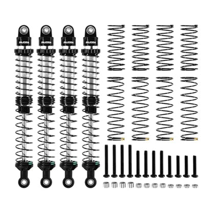 INJORA DRX 120mm Dual-rate Spring Oil Shocks for TRX4 SCX10 1/10 RC Crawler - size: 120mm