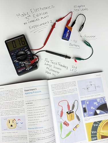 Make: Electronics 3rd Ed Kit 1 Economy - Beginner, Intermediate, & Advanced (Teen - Adult) Component Pack for The Experiments in Make: Electronics 3rd Ed by Charles Platt - Covers Sections 1-3 - style: Kit 1 (Ch. 1-3) Economy