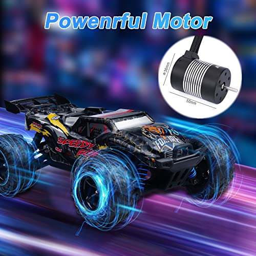 3650 5900KV Sensorless Brushless Motor,120A ESC & Program Card Set | RC Motor ESC Combo 3.175mm Shaft Waterproof Motor for 1:10 Scale RC Car Truck Update Parts