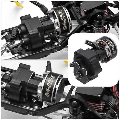 2205 2200KV Brushless Outrunner Motor with Mount and 30A Brushless ESC Electric Speed Controller for TRX4M 1/18 Remote Control Crawler Upgrade - size: Motor & ESC