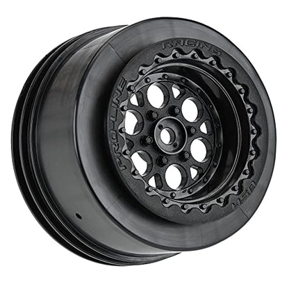 Pro-Line Racing Showtime+ Wide SC Blk Whls F/R PRO279403 RC Tire