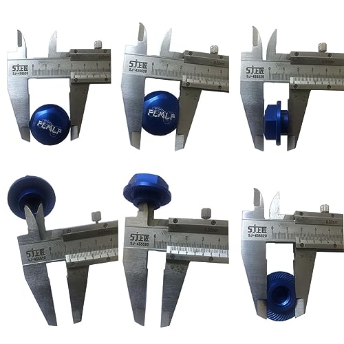 24mm CNC Metal Wheel Tire Adapter Front Rear Tyre Nut Cap 4pcs (Blue) | for 1/5 Scale TRAXXAS X-MAXX XMAXX 6S 8S Truck Rc Car Racing Toys Parts - color: Blue