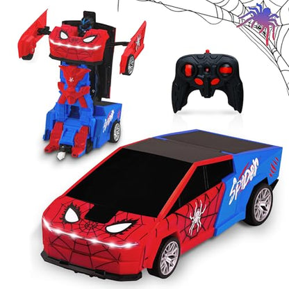 Spider Remote Control Car Cyber-Inspired Transformer Toys Cars | Spider Remote Control Car Cyber-Inspired Transformer Toys Cars - color: Red