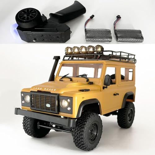 WPLDEWAN 1/12 RC Crawler MN98 Remote Control Truck Off Road | RC Rock Crawler 4x4 Land Rover All Terrain Hobby Climber for Adult 2 Speed Full Proportional 280 Brushed Motor