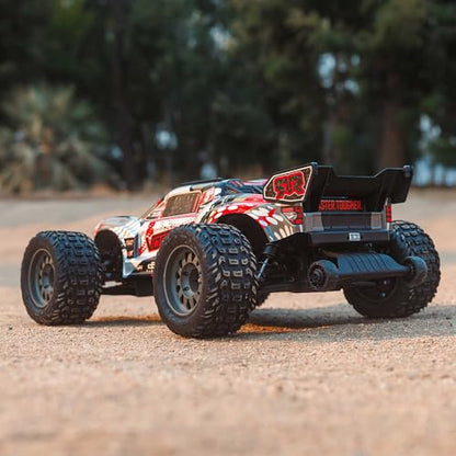 ARRMA RC Truck 1/10 VORTEKS 4X4 223S BLX BRUSHLESS Stadium Truck RTR (Battery and Charger Not Included) with DSC, RED, ARA4305V4T1 - color: Red