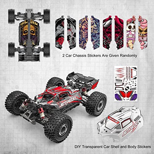 Remote Control Car 1:16 Scale with 3S 11.1V LiPo Battery Spare Parts RC Battery Chargers, 4WD RTR Brushless Fast RC Cars for Adults All Terrain, Max 42mph Off-Road Hobby Electric RC Buggy