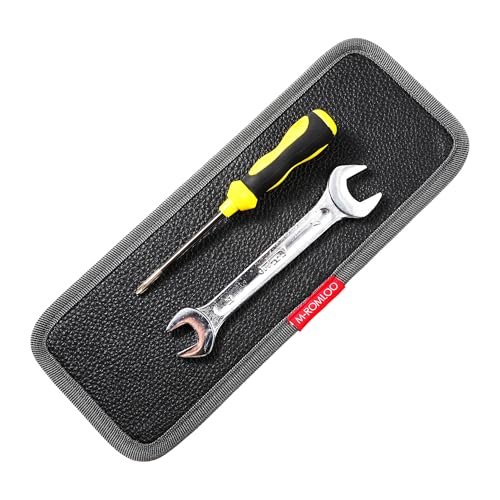 Magnetic Tool Mat for Mechanics, Flexible Screw Holder (Medium) | Flexible Magnetic Tool Tray for Holding Screws, Nuts And Wrenches, Non-Slip Magnetic Tool Pad for Garage, Auto Repair and DIY - size: 1PC: M