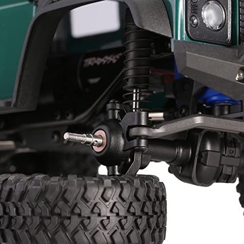INJORA +2mm Extended Dogbone Axle Shaft for 1/18 TRX4M Axles Replacement（Front） - size: Front