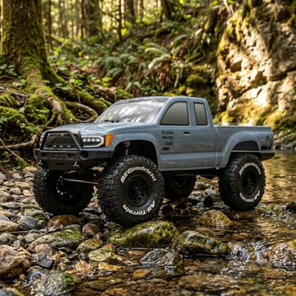 REDSPIDER 1.9'' Crawler Mud Tires for 1/10 RC Rock Crawler, Soft Sticky Rubber Off Road Tires, Compatible with SCX10 SCX10 II AX10 TRX4, High Traction for Rock Sand Mud Terrain