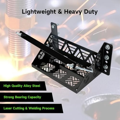 Universal Battery Box Mounting Tray Holder Bracket for RV Trailer | Heavy Duty, Bracket Relocation Kit, for Car Boat Truck, Stable, Durable Hold Down Mount for Outdoor Vehicles, Group 24 Tray