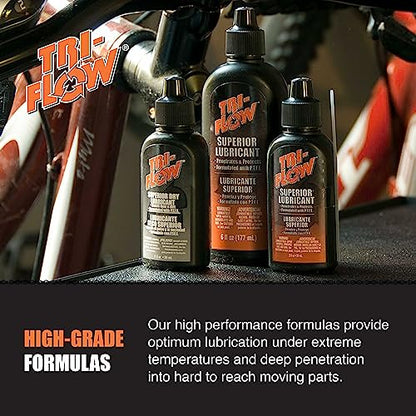 Tri-Flow TF0021060 Superior Lubricant Drip Bottle- 6 oz | bike-oils - size: 6- ounces Drip Bottle, style: drip bottle