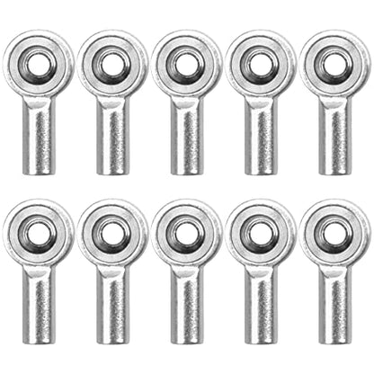 10Pack Vgoohobby Aluminum M2 Link Rod Tie Rod End,M2.0 Ball Joint 15mm Linkage Ball Head Holder Compatible with Tamiya Mini 4WD HSP RC Car Model Boat (Silver) - color: Silver