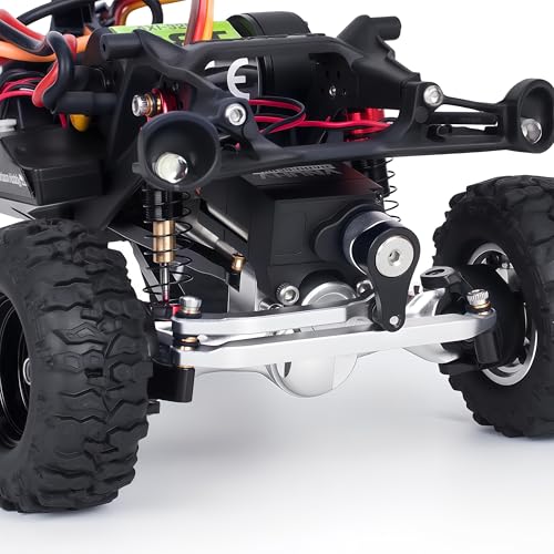 AMK SCX30 Nano Servo, Metal Gear Micro RC Steering Servo with CNC Aluminum Case & Servo Saver, High Torque Mini Servo for 1/30 RC Crawler Upgrade Parts