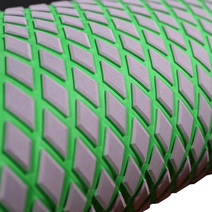 98.4"X43.31" Boat Flooring Self-Adhesive EVA Foam Boat Decking Marine Yacht RV Pool Non-Skid - color: Light grey and green