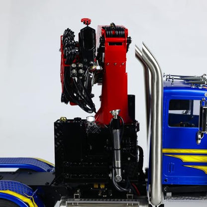 1/14 6X6 RC Tractor Truck Metal Chassis 2-Speed Gearbox RTR 56344 Sound Light System ESC Servo Hobby Grade Model
