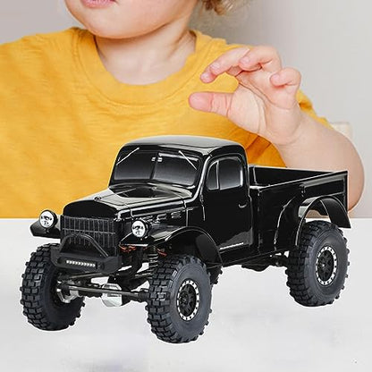 B Baosity 1/10 Scale RC Truck Body Shell, Clear Unpainted 280x225mm for 1/10 RC Truck DIY Upgrade
