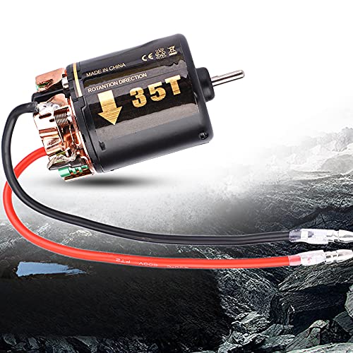 GOWENIC Universal 540 Brushless Motor, RC Model Car Motor for Big Trucks Climbing Car, High Sensorless Brushless, 35T RC for Off Road Model (35T) - size: 35T