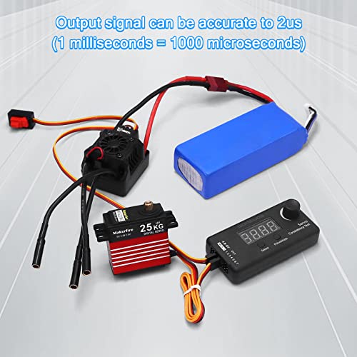 RC Digital Servo Tester ESC Consistency Tester for RC Helicopter Airplane Car