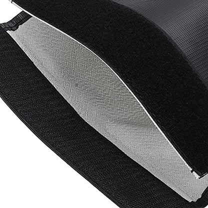 Large Capacity Lipo Battery Explosion Proof Bag, Fireproof Lithium Battery Safe Guard Nylon Charging Bag for Safe Storage Black - size: Black