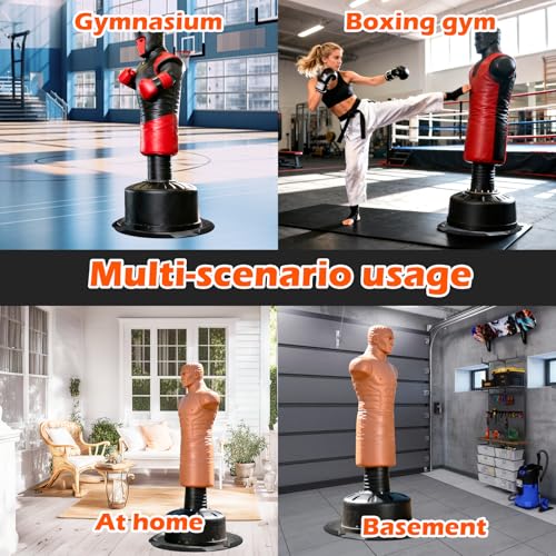 Bag Ring Mat & Bumper Kit 28.5" - Stabilizes Freestanding Heavy Bags, Prevents Sliding & Tipping for BOB, Wavemaster & XL During Boxing, Kickboxing & Intense Workouts