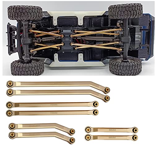 SWX Aluminum Suspension Links for SCX24 1/24 Bronze Crawler | Aluminum Suspension Links, Bronze, SCX24, 1/24 Crawler, Upgrade - color: Bronze