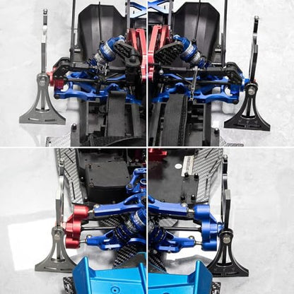 1/7 1/8 Remote Car Alignment Tool Set Camber and Toe Angle Set for Adjustments Elevate Remote Control Experience Black