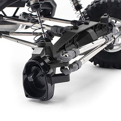 KYX Racing Aluminum Alloy Currie F9 Portal Axle Steering Knuckles Upgrades Parts Accessories for 1/10 RC Crawler Car Axial SCX10 III AXI03007 Capra Unlimited Trail Buggy UTB