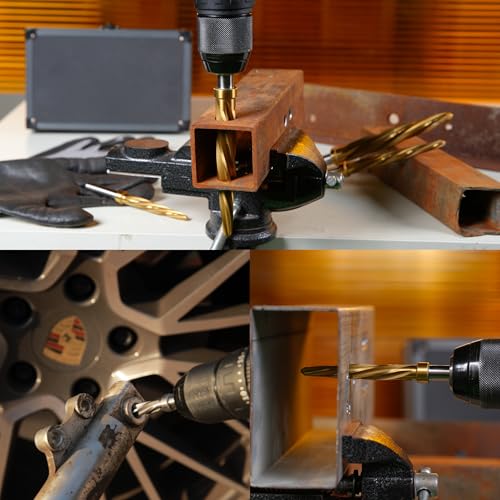 3/8" 1/2" 5/8" 3/4" 4Pcs M2 Chucking Reamer Set to Enlarge - size: M2 Set (4PCS)