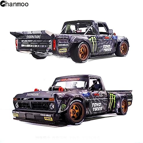 1/10 RC On Road Tires and 12mm Hex Hard Plastic Wheels Rims Rubber Drift Tyres for 1:10 Rally Racing Car Tamiya XV01 XV02 TA06 TT01 TT02 PTG2 144001 A959 HPI KYOSHO 4PCS (Brown B) - color: Brown B