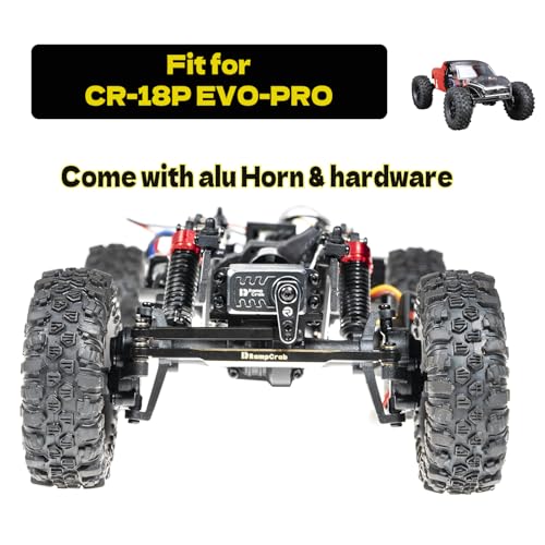 Crusher Claw 11.5KG Servo with Brass Servo Mount Bracket, Steering Links and Servo Horn for CR18P